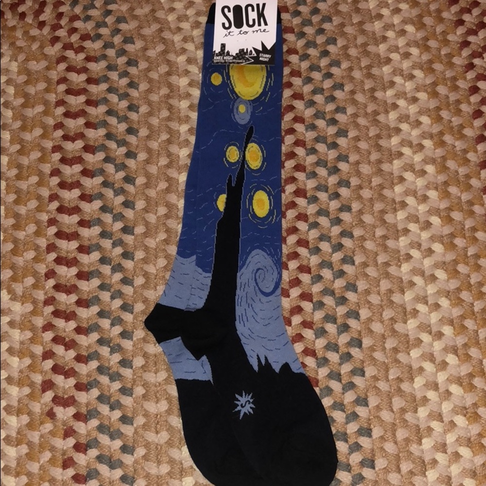 Sock it to me starry night socks